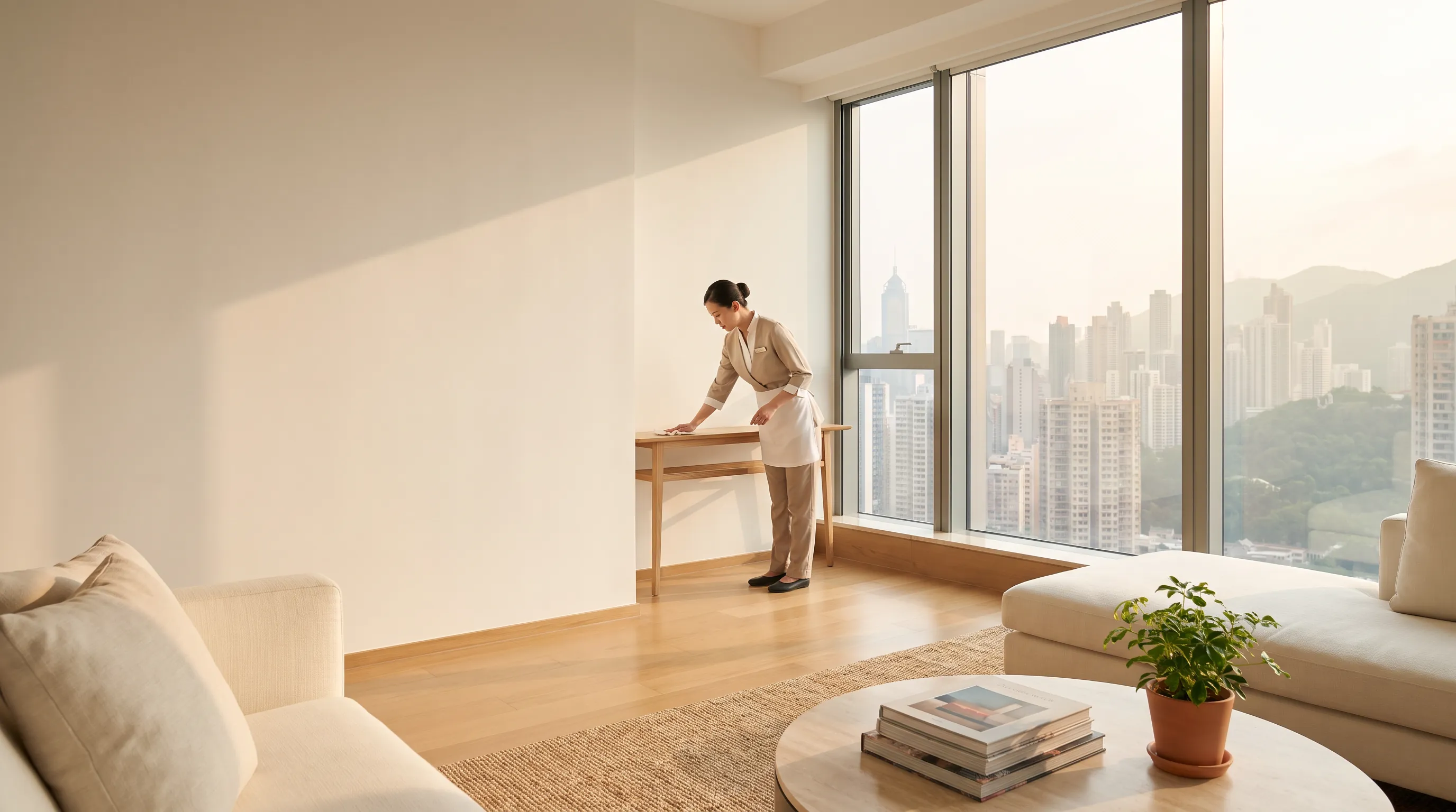regular home cleaning hong kong service reference for a Hong Kong interior