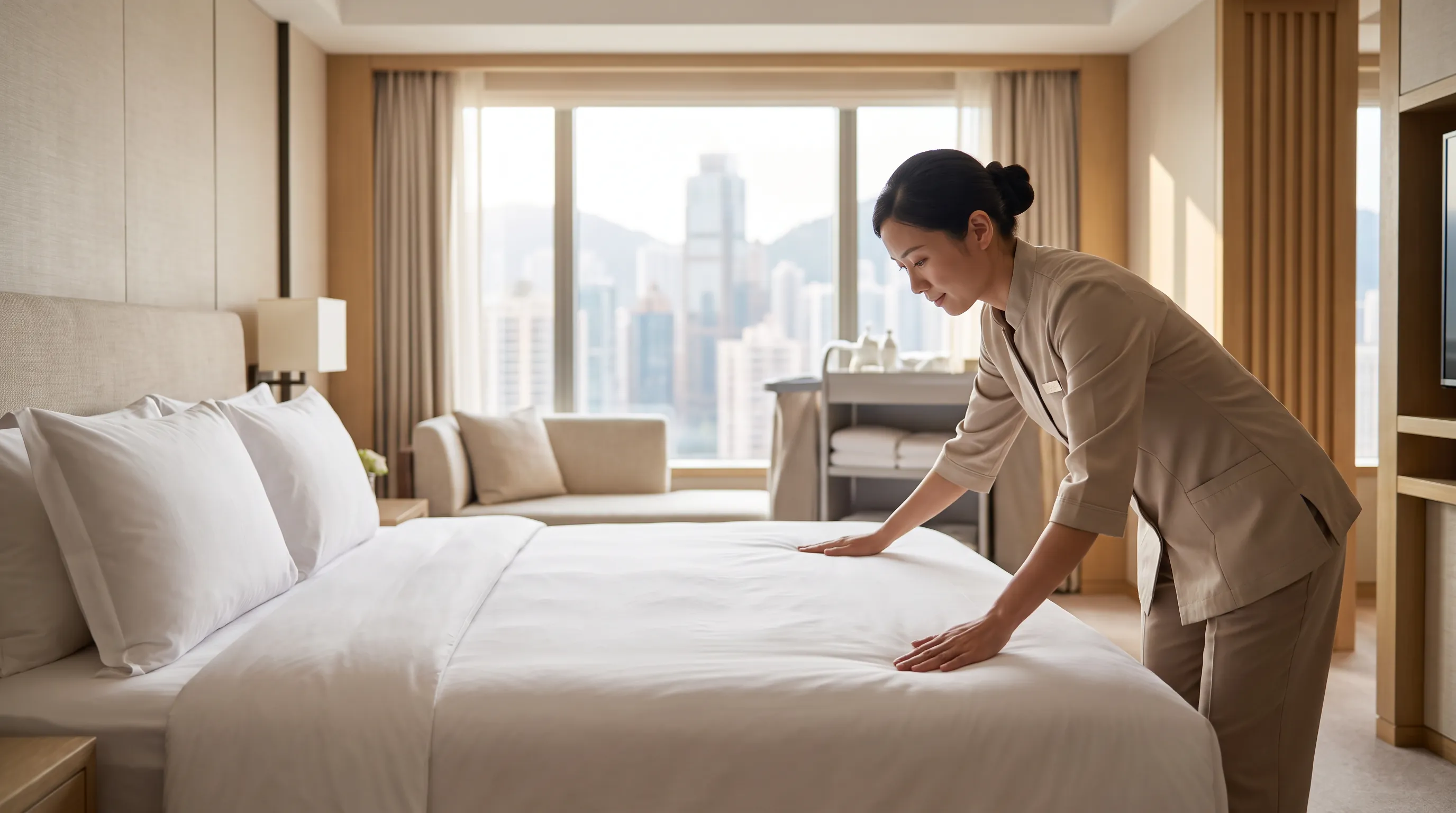 hotel housekeeping services hk service reference for a Hong Kong interior