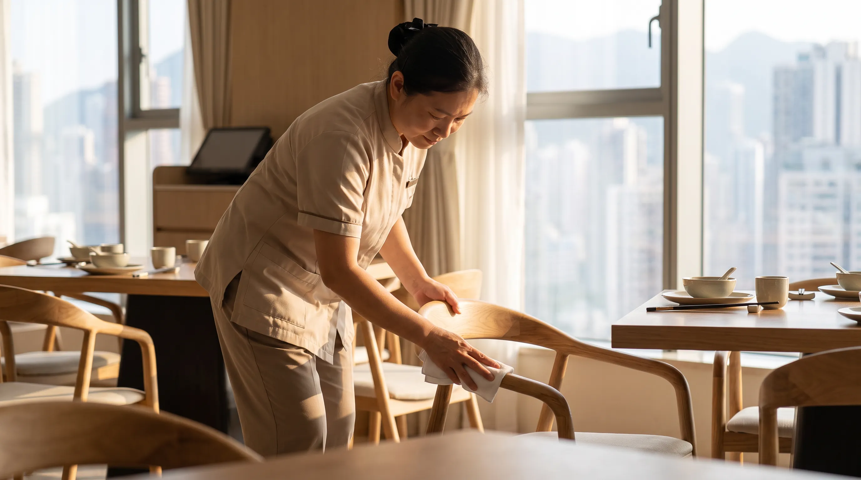 Cleaning scope reference for central office cleaning quotation request in Hong Kong
