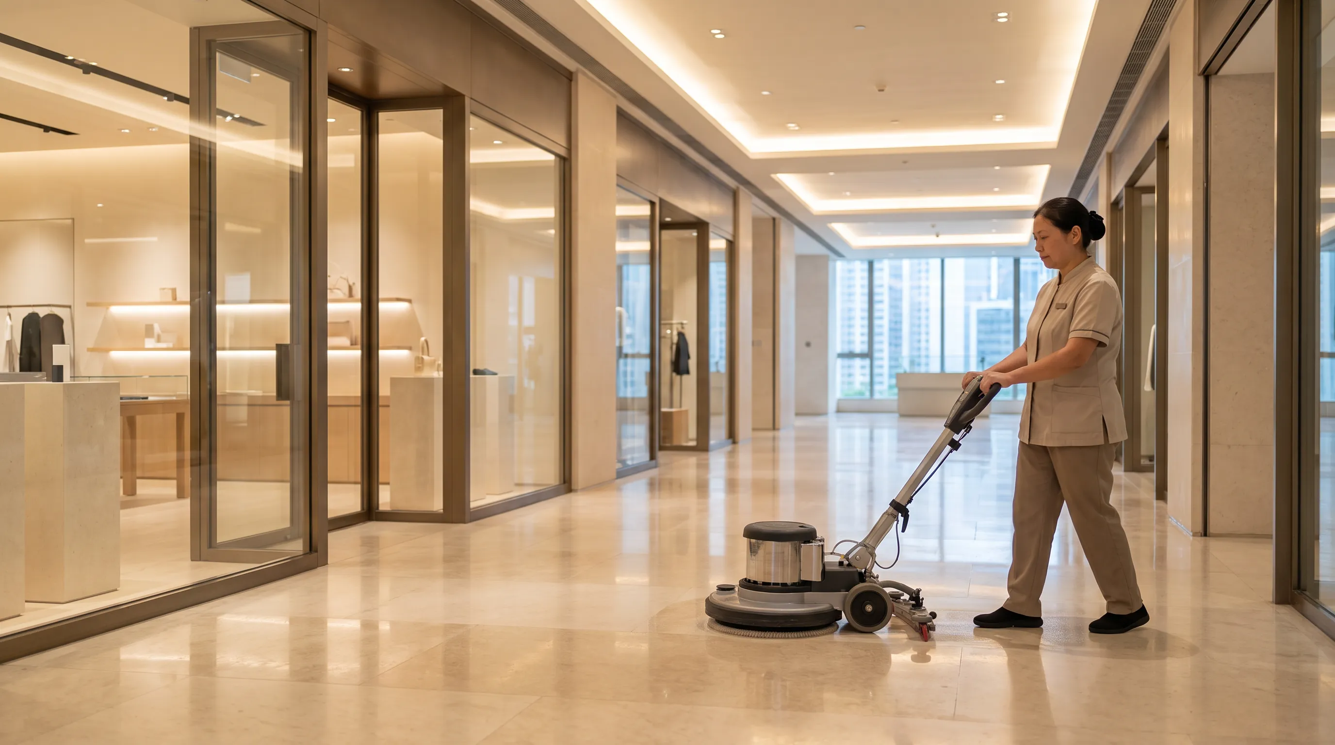 Priority surfaces and access planning for central office cleaning quotation request