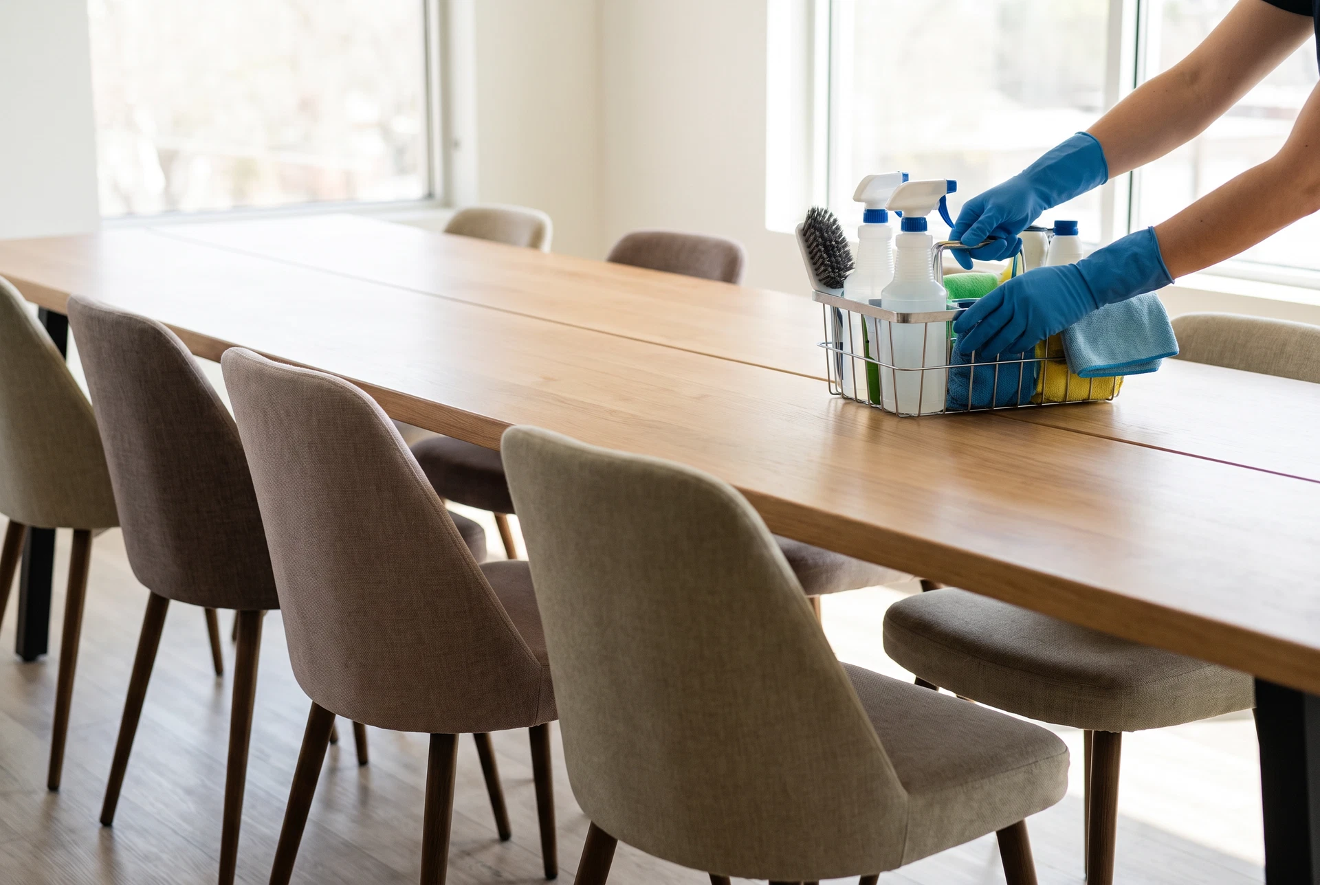 Co-working Space Cleaning: Timing and Zone Planning | service reference image 1