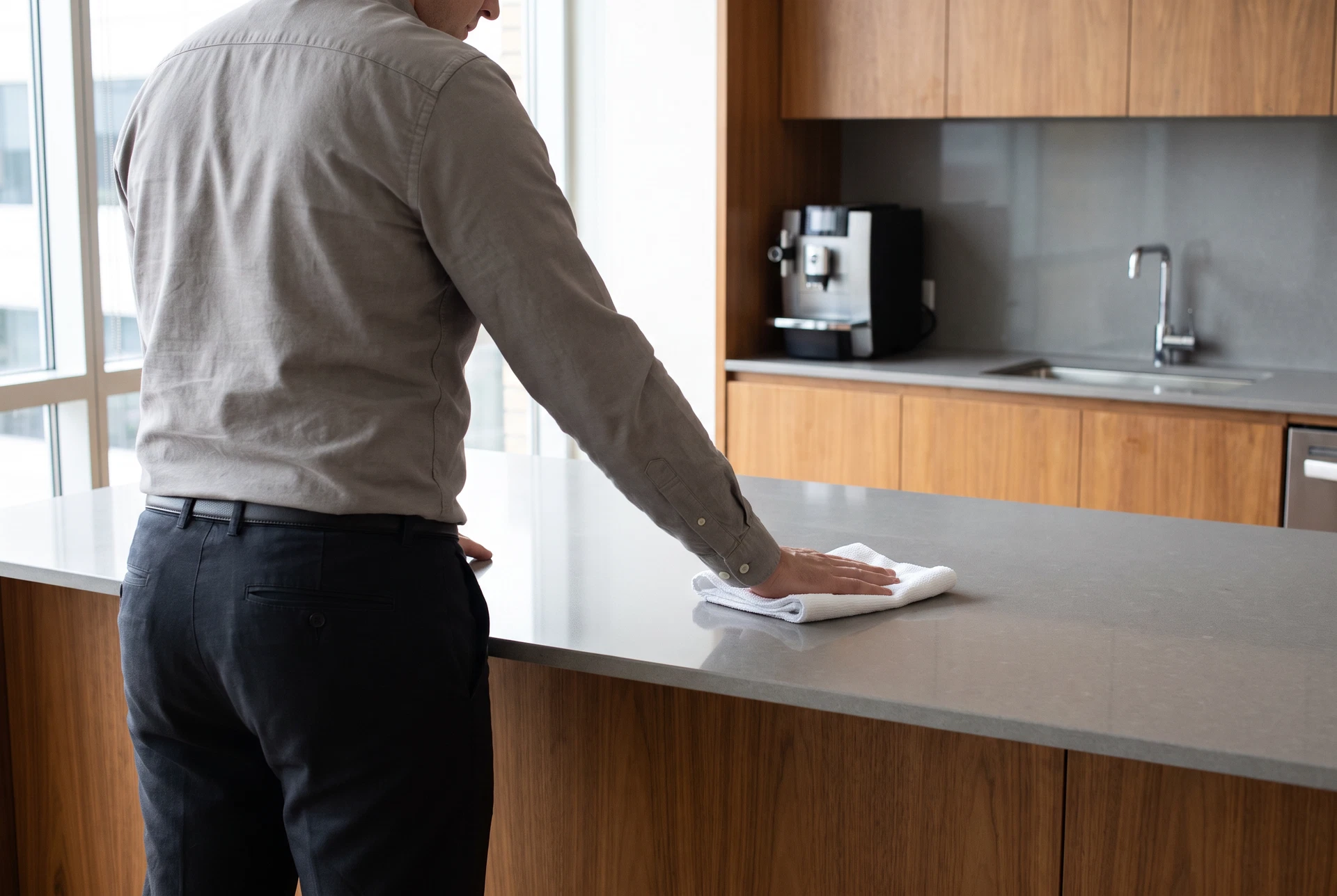 Office Pantry and Washroom Cleaning: Daily Enquiry Priorities | service reference image 1