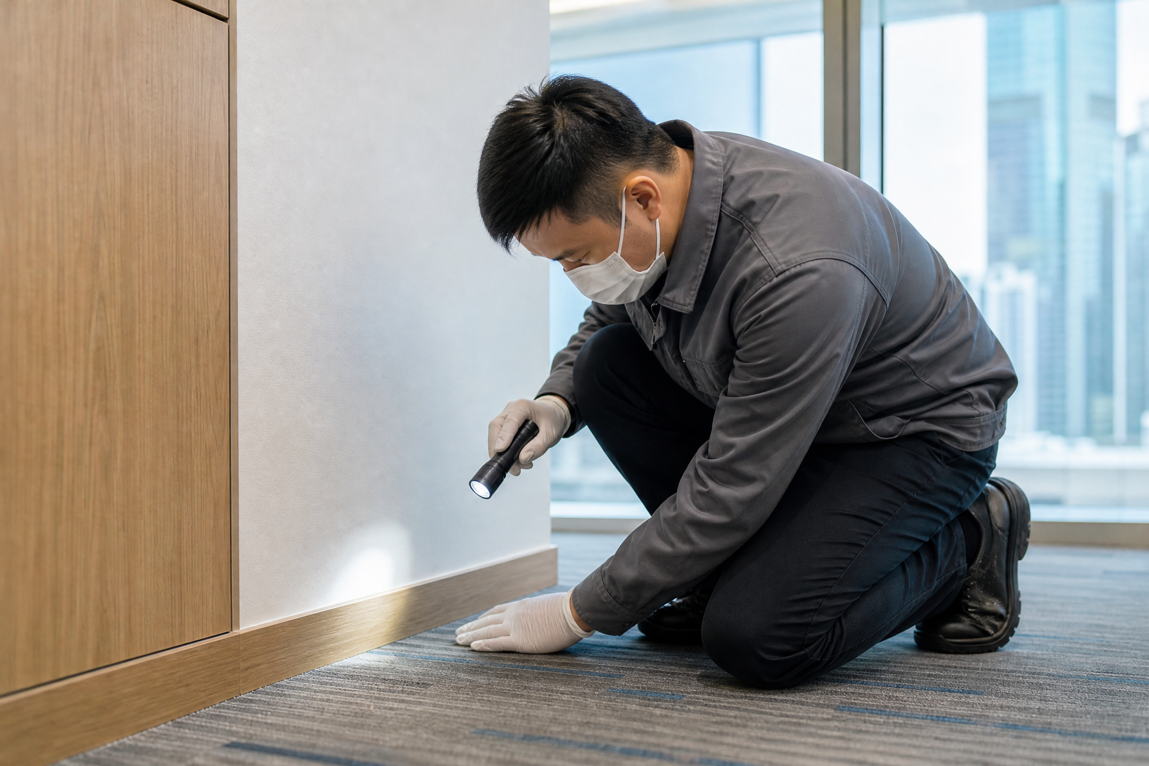 香港滅蟲合約：服務參考二：現場檢查服務參考情境