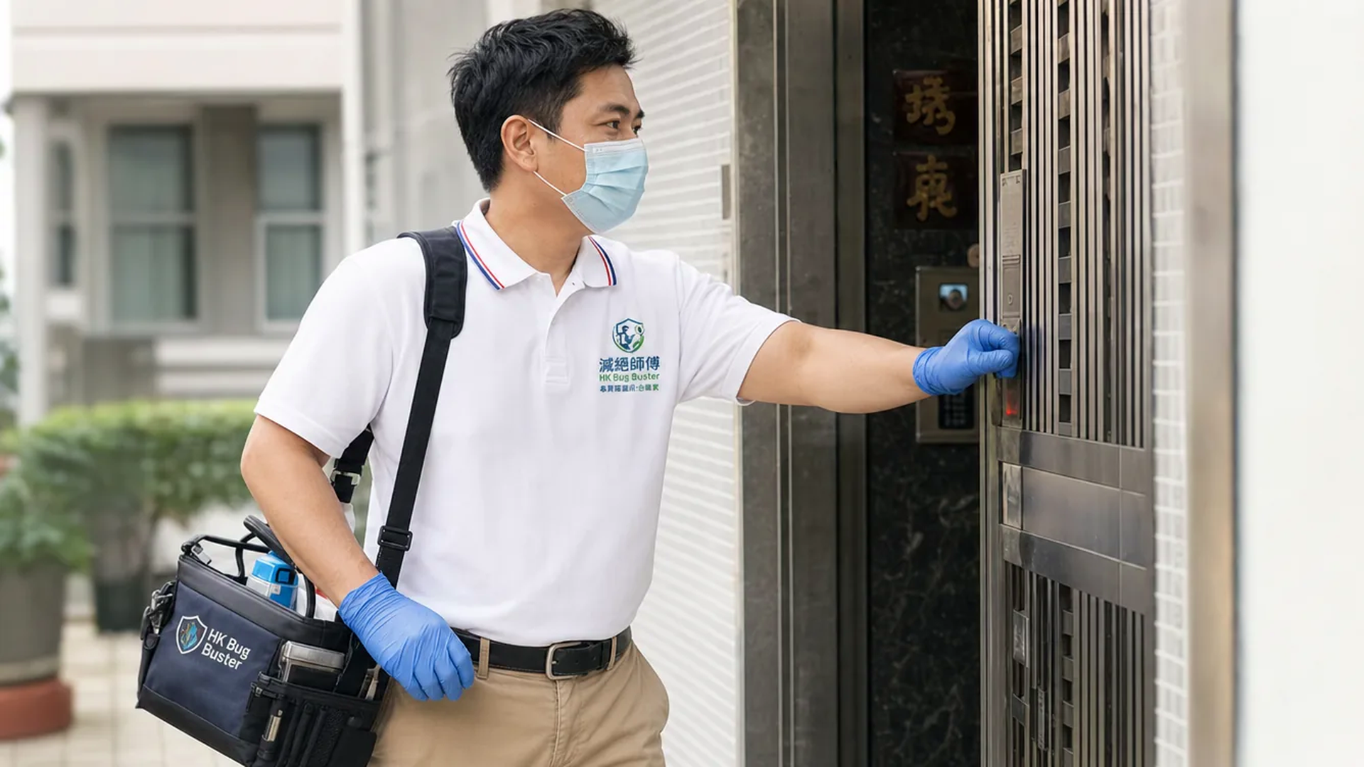 香港蟲害巡查：現場處理與評估情境