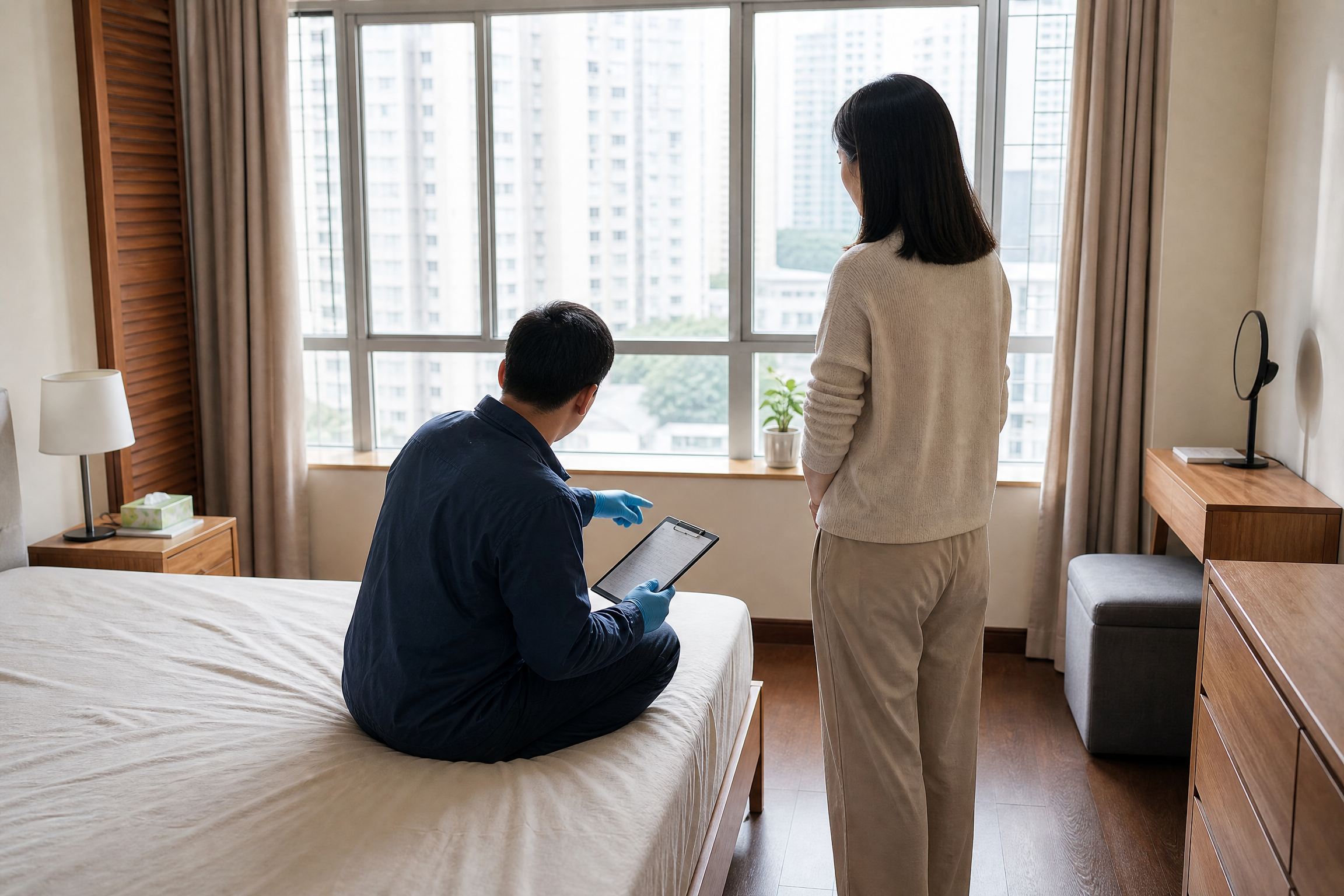 香港木蝨咬：服務參考三：場地安排服務參考情境