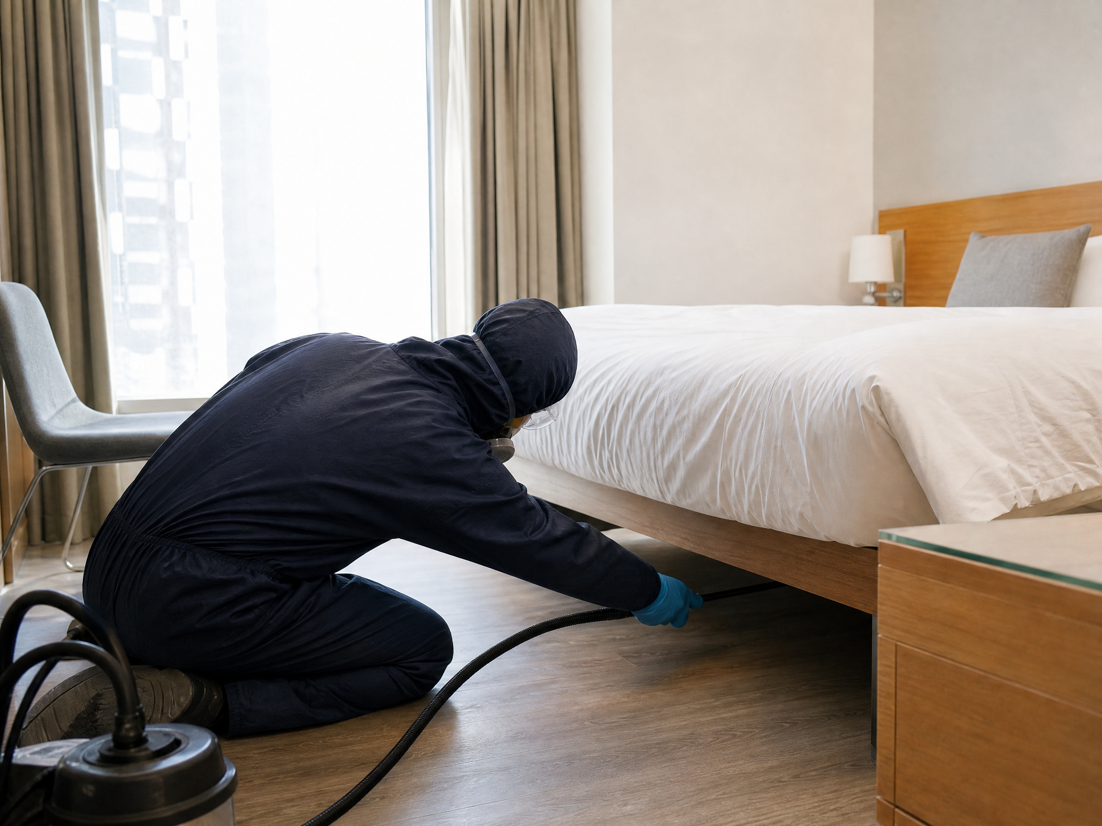 香港酒店滅床蝨：服務處理流程的現場情境