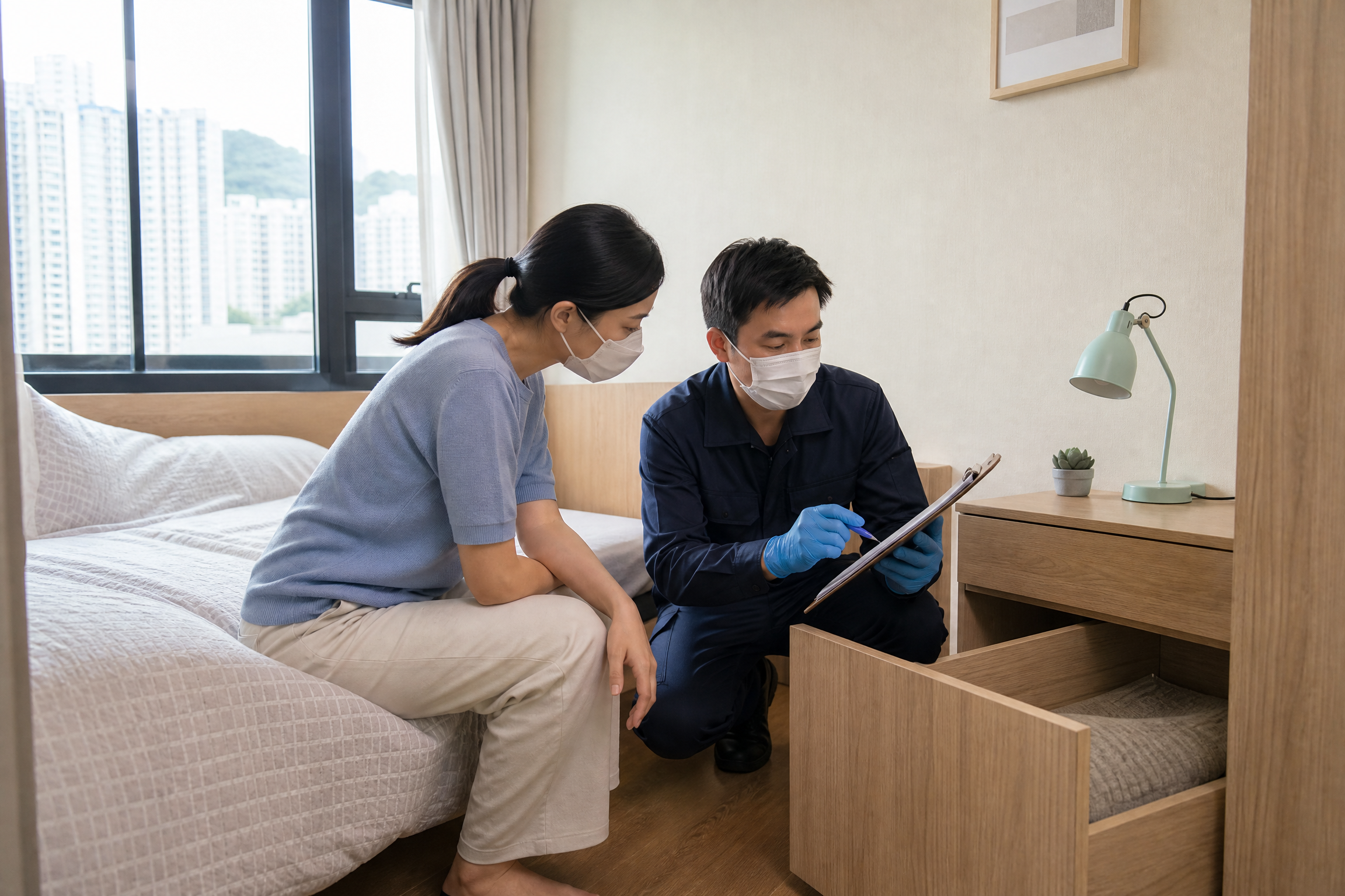 香港滅蝨公司推介：服務參考四：跟進資料服務參考情境