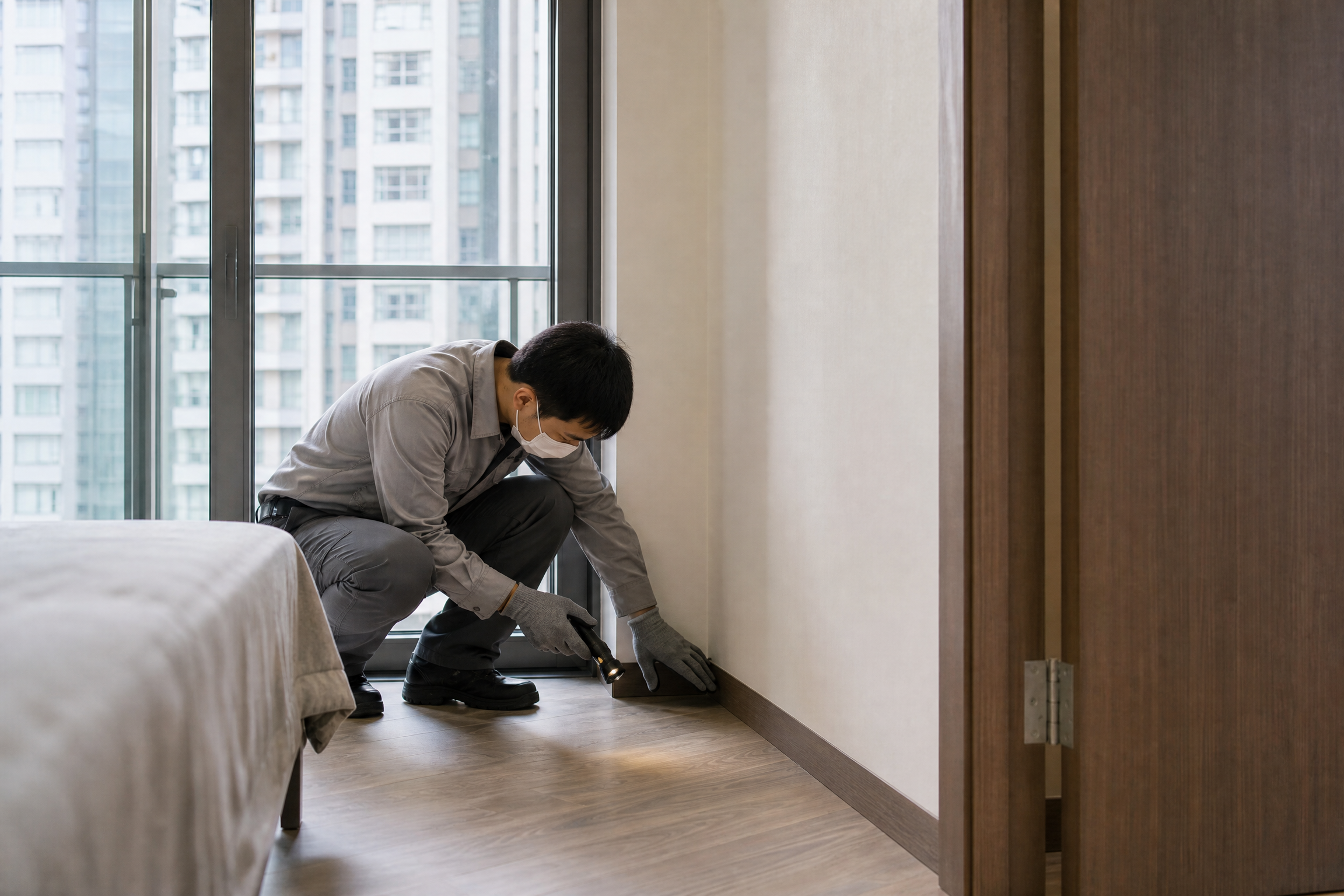 香港滅白蟻:服務參考二:現場檢查服務參考情境