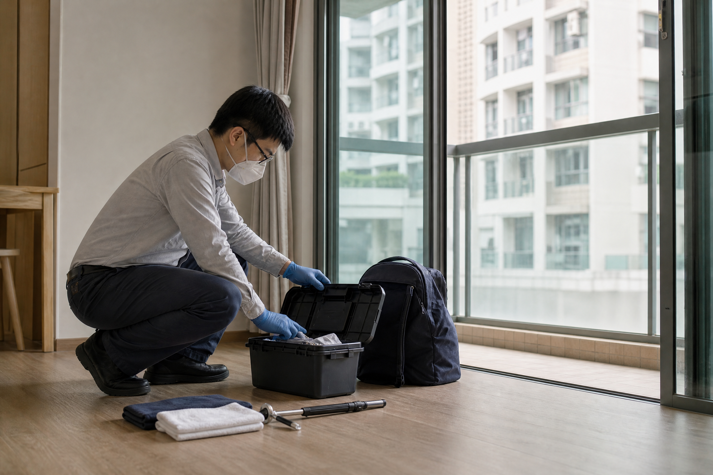 香港除白蟻費用：服務參考一：到場前服務參考情境