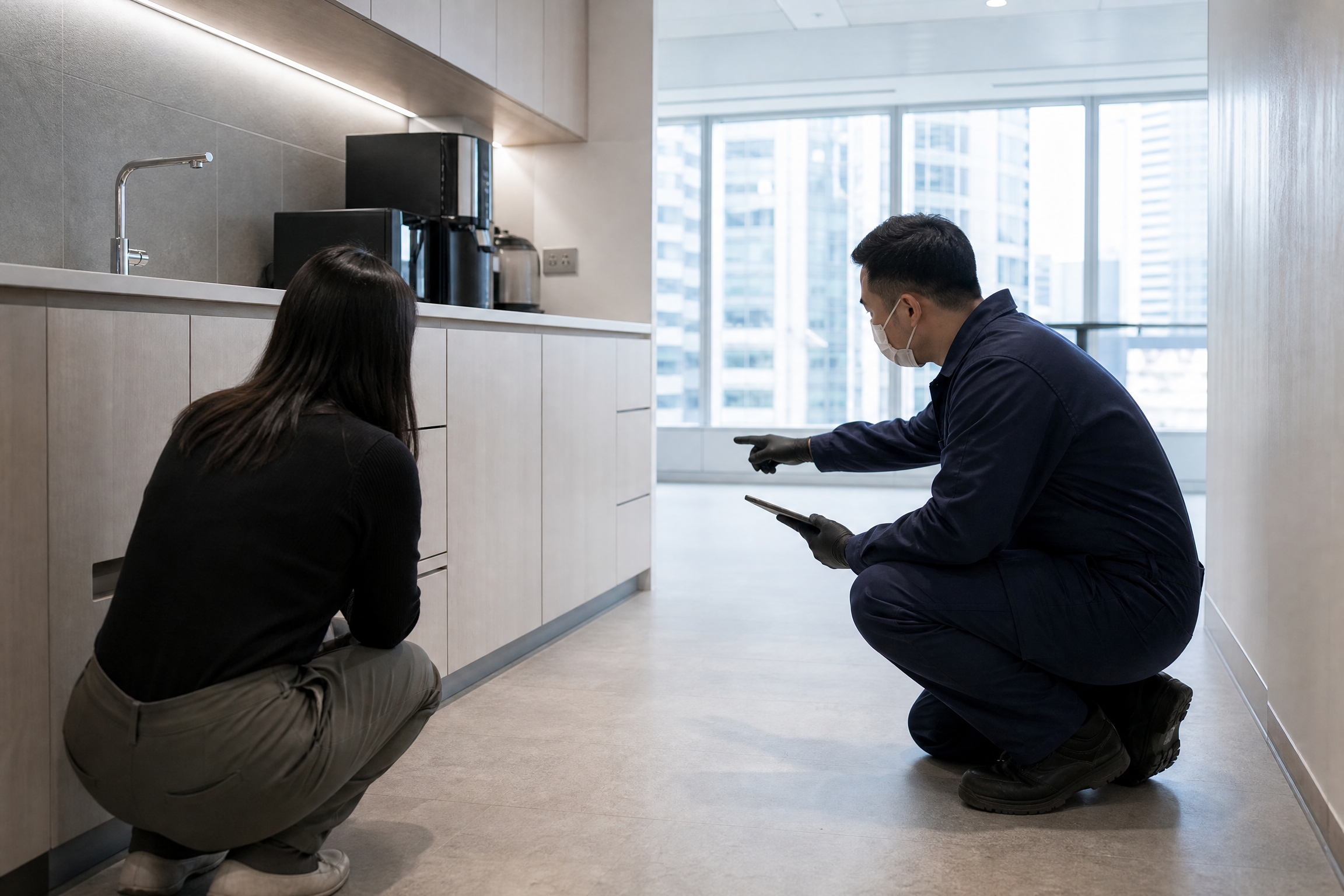香港廚房老鼠處理：服務參考三：場地安排服務參考情境