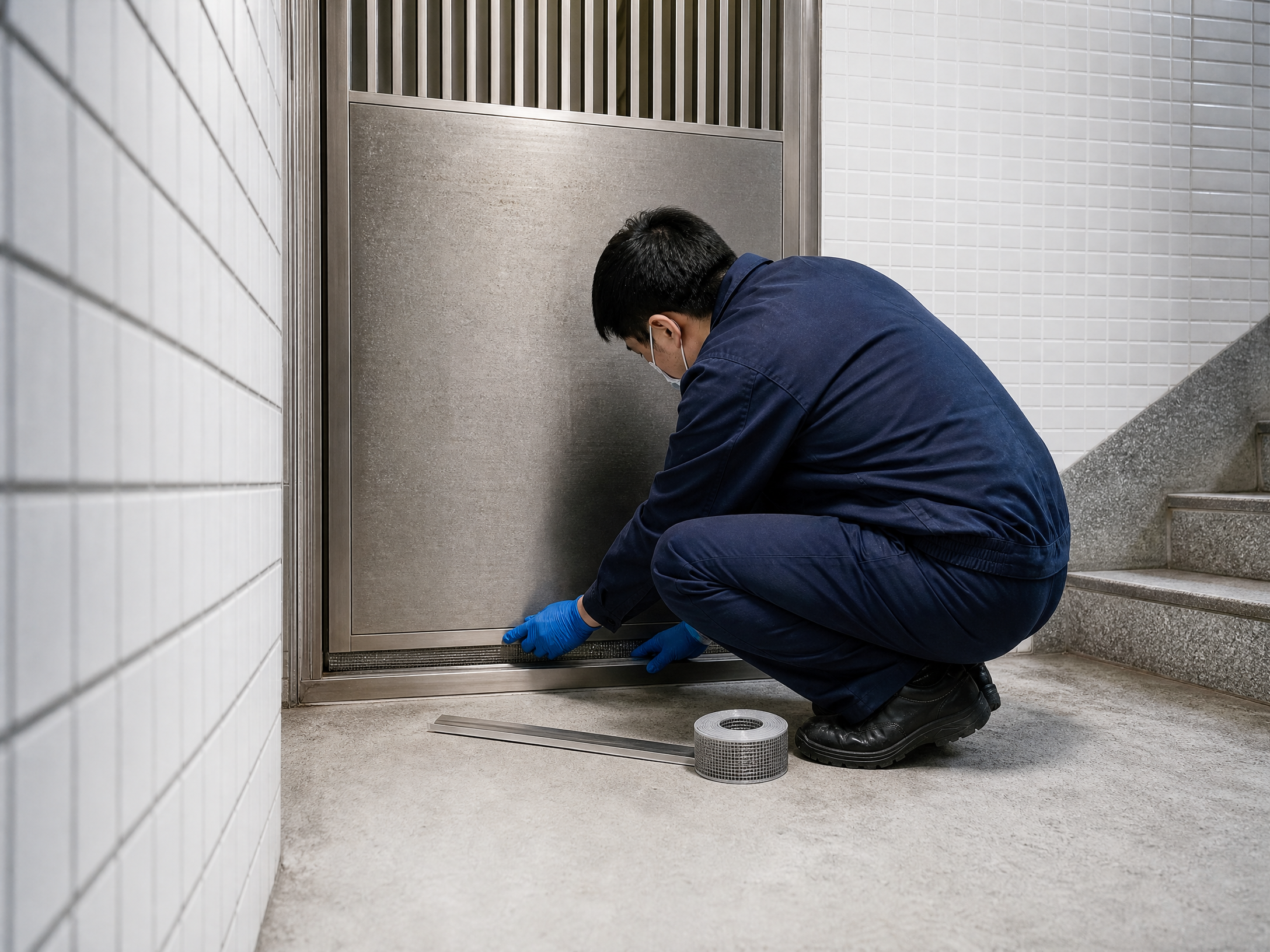 香港門縫防鼠：服務處理流程的現場情境