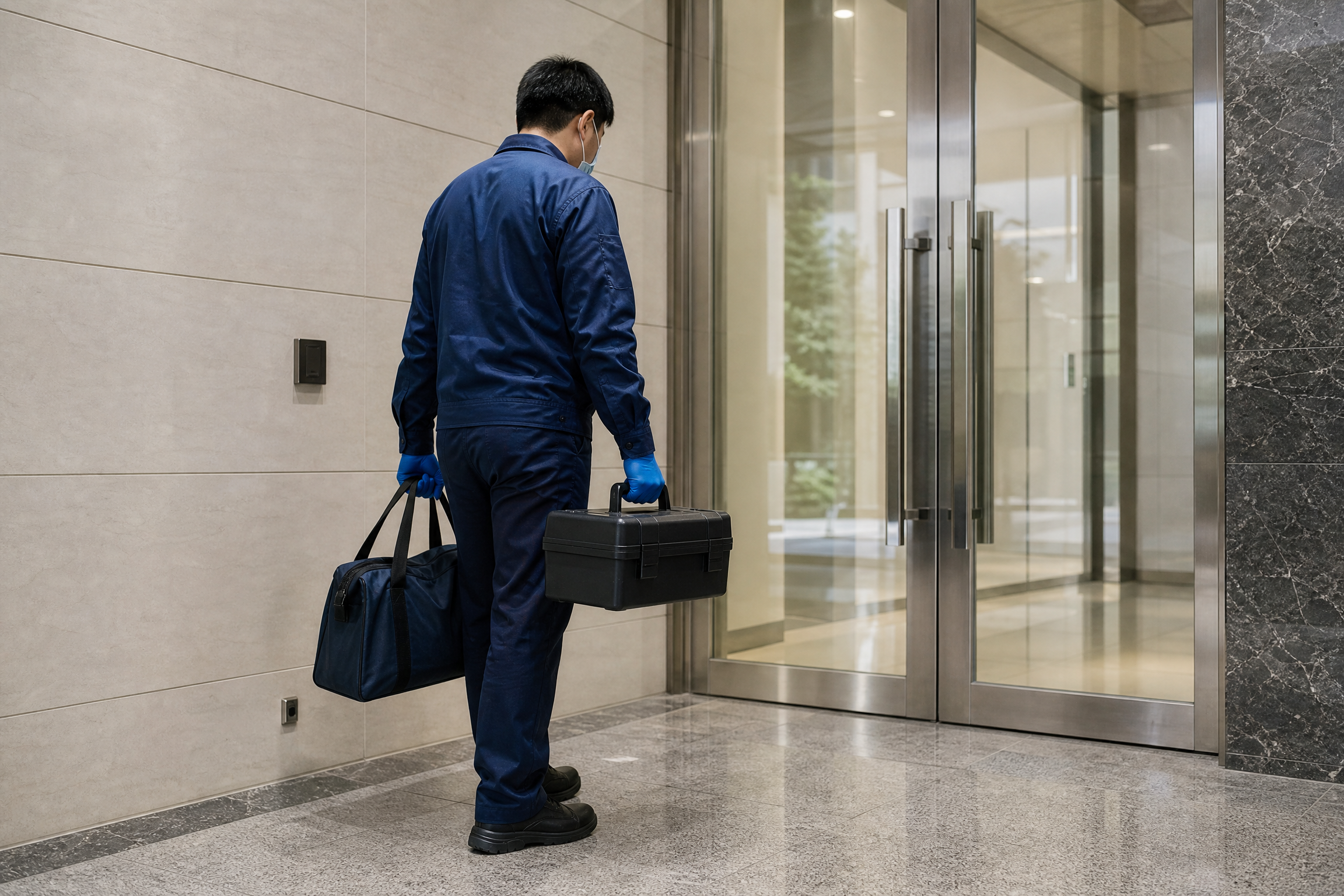 香港門縫防鼠：服務參考一：到場前服務參考情境