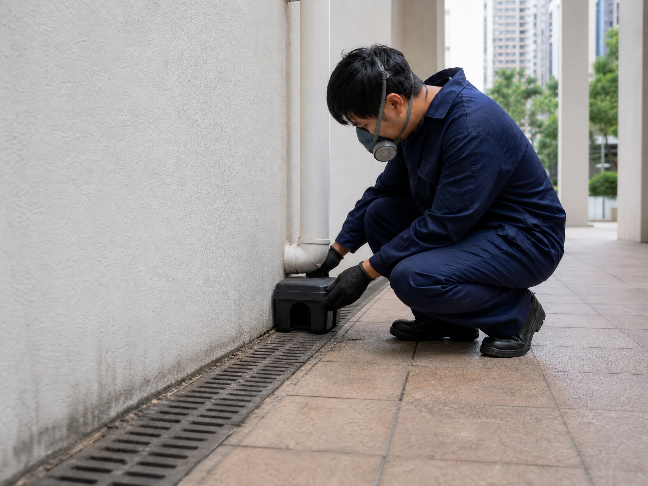 香港滅鼠價錢：現場跡象檢查情境