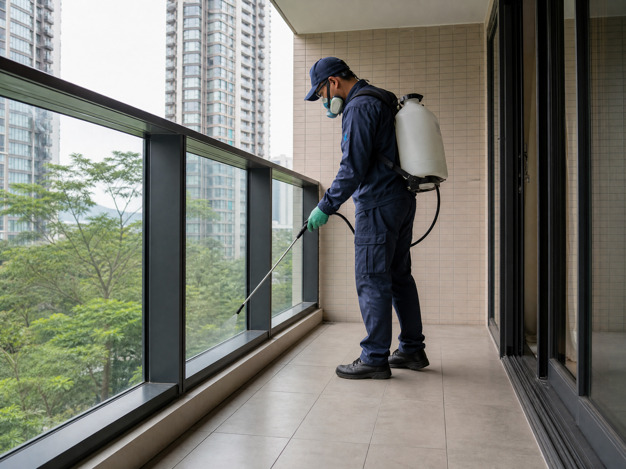 香港蚊患處理：服務處理流程的現場情境