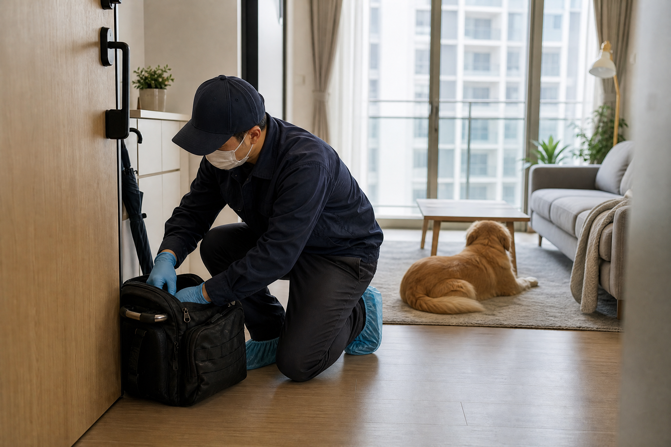 香港家居跳蚤：服務參考一：到場前服務參考情境