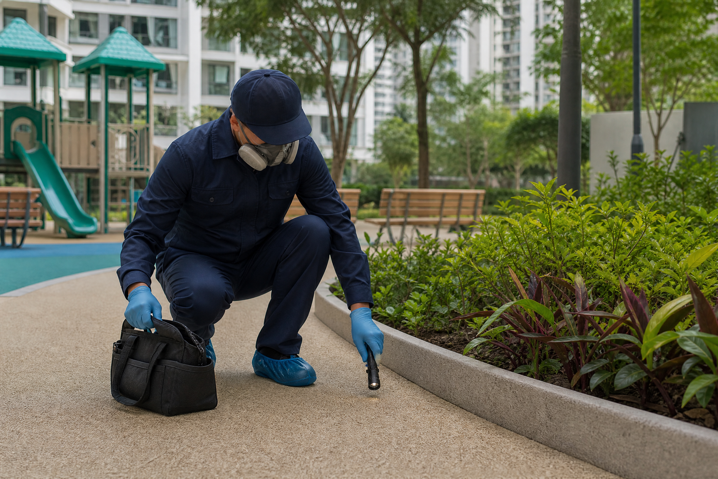 香港滅蜱：查詢前可準備資料的現場情境