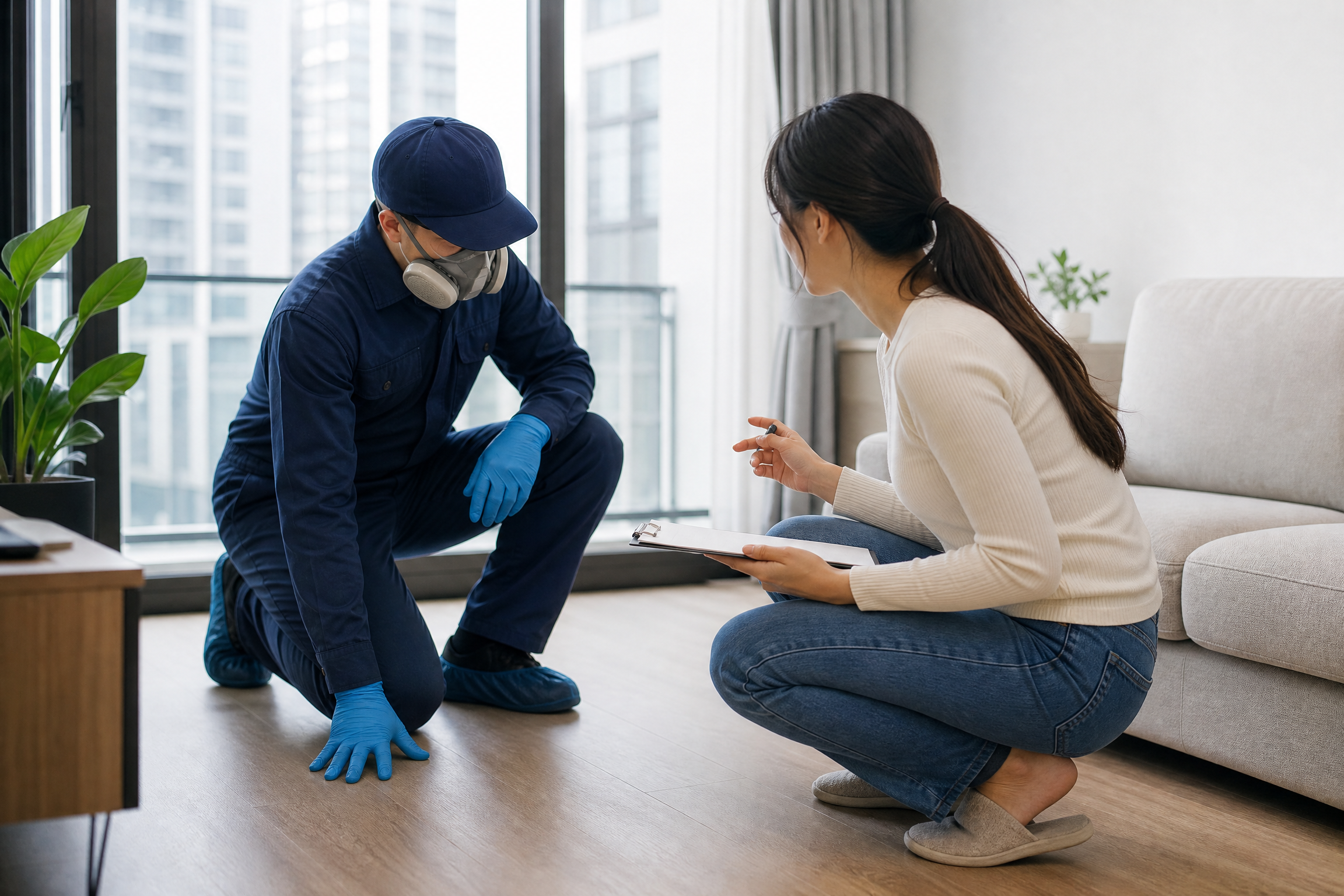 香港滅蜱：服務參考三：場地安排服務參考情境