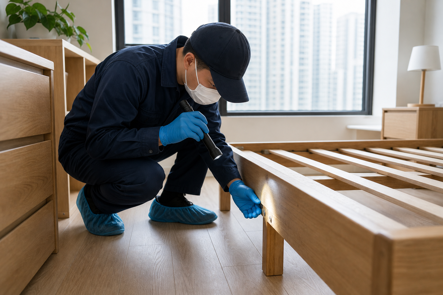 香港滅臭蟲：服務參考二：現場檢查服務參考情境