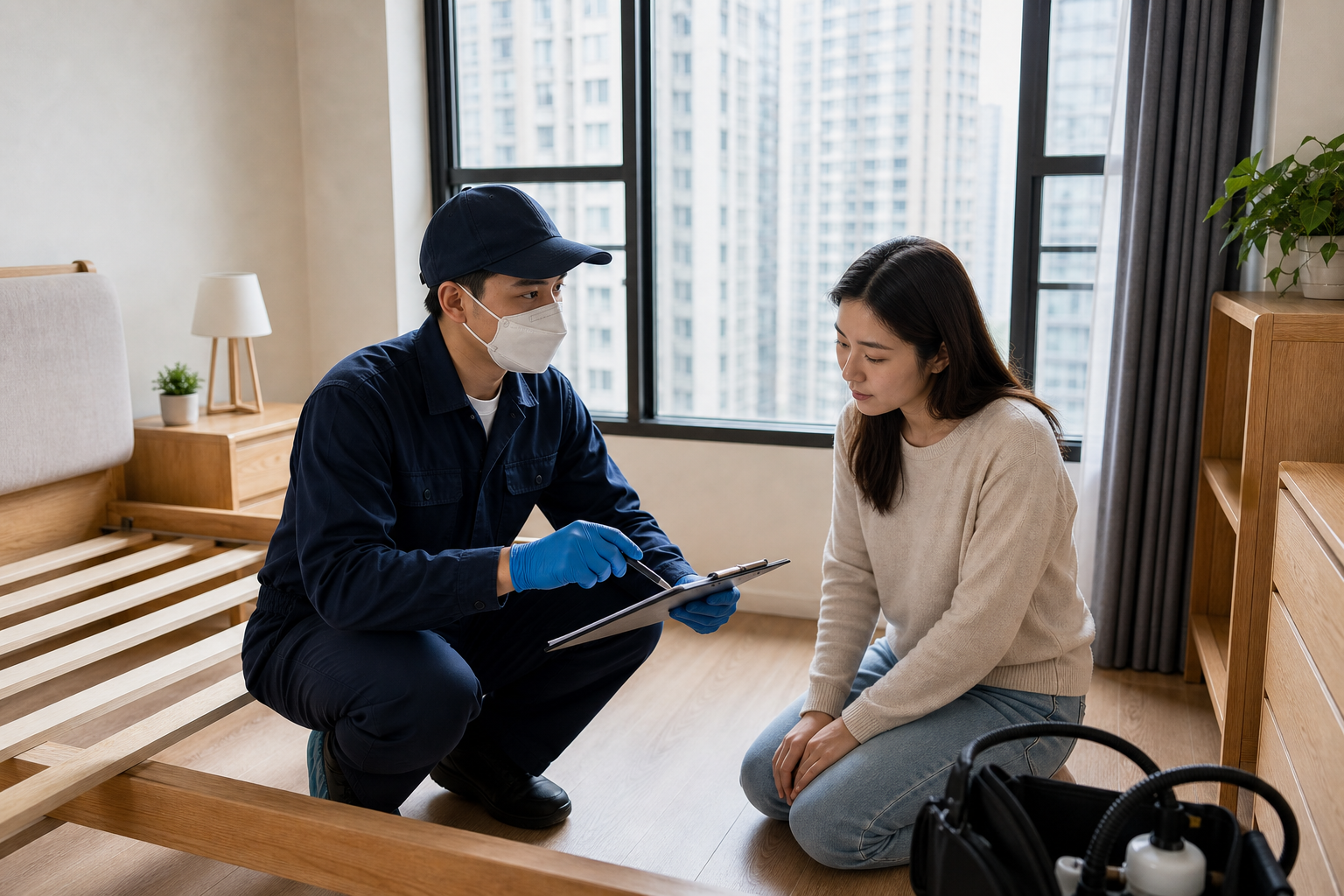 香港滅臭蟲：服務參考三：場地安排服務參考情境