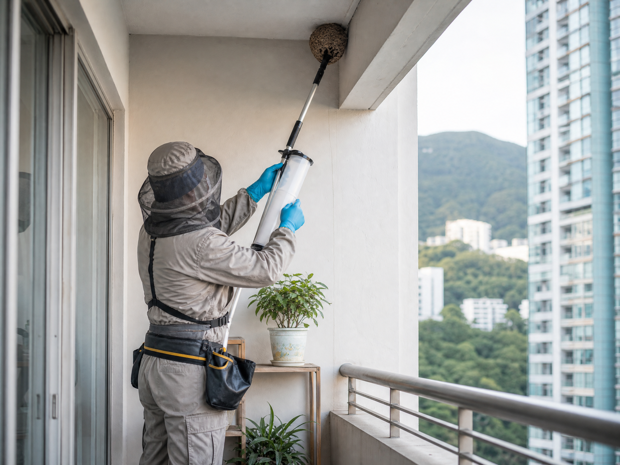 香港搖蚊處理：服務處理流程的現場情境