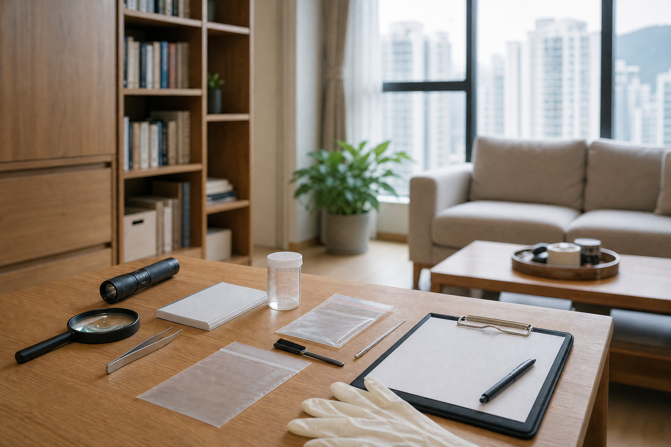 香港衣魚消滅：查詢前可準備資料的現場情境