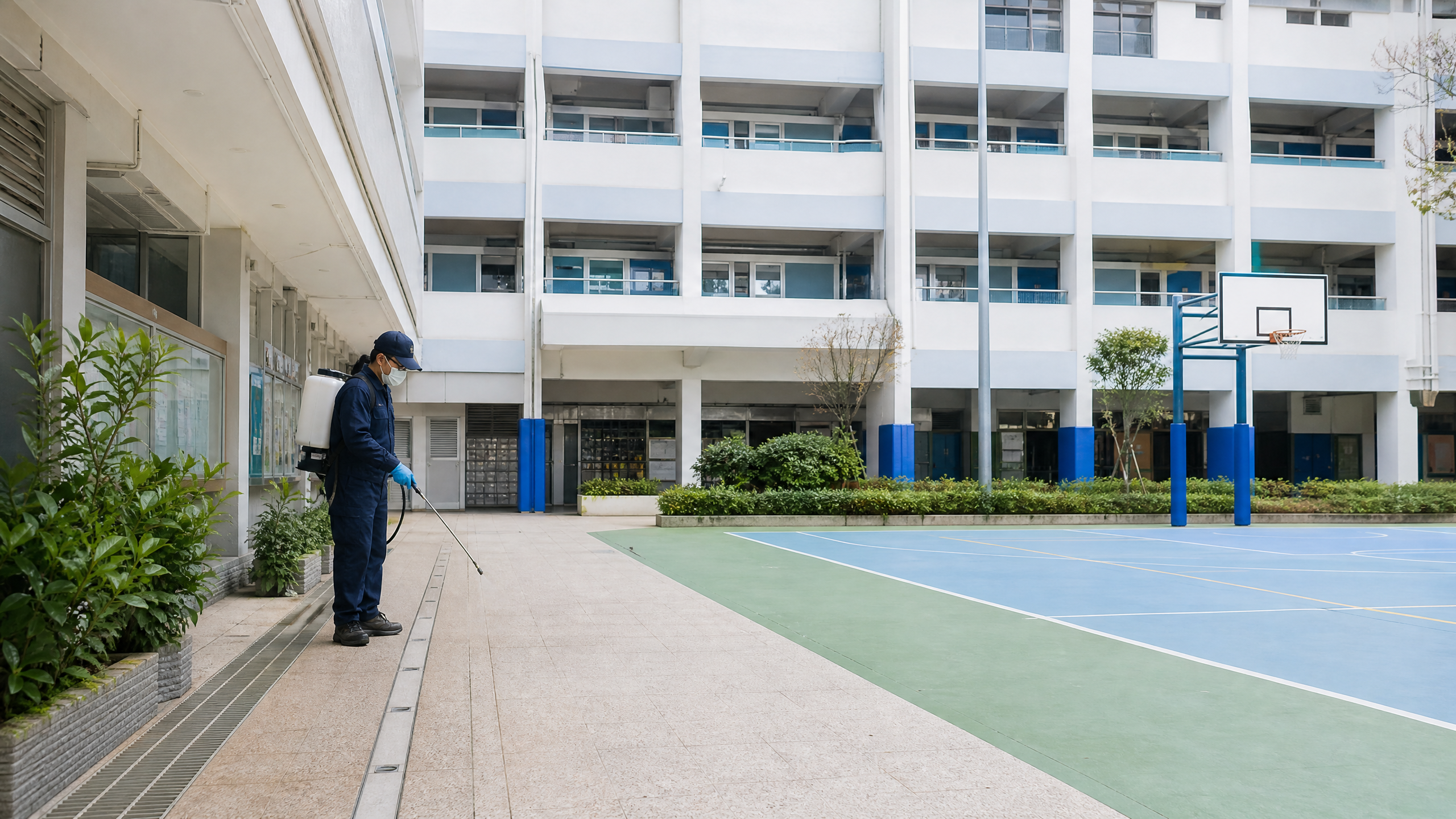 香港中學滅蚊：現場處理與評估情境