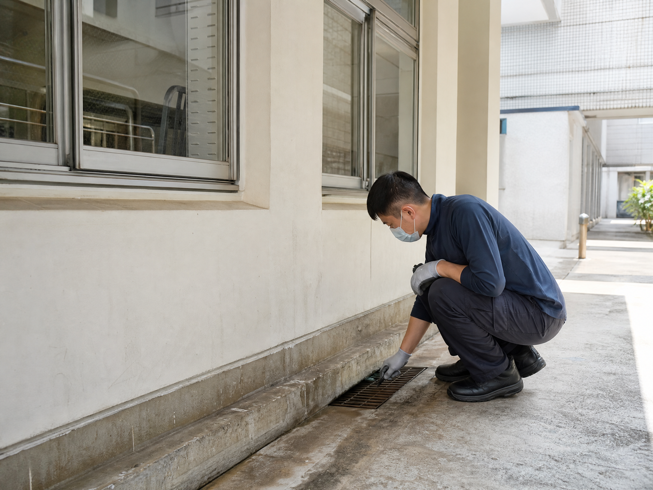 香港中學滅蚊：現場跡象檢查情境