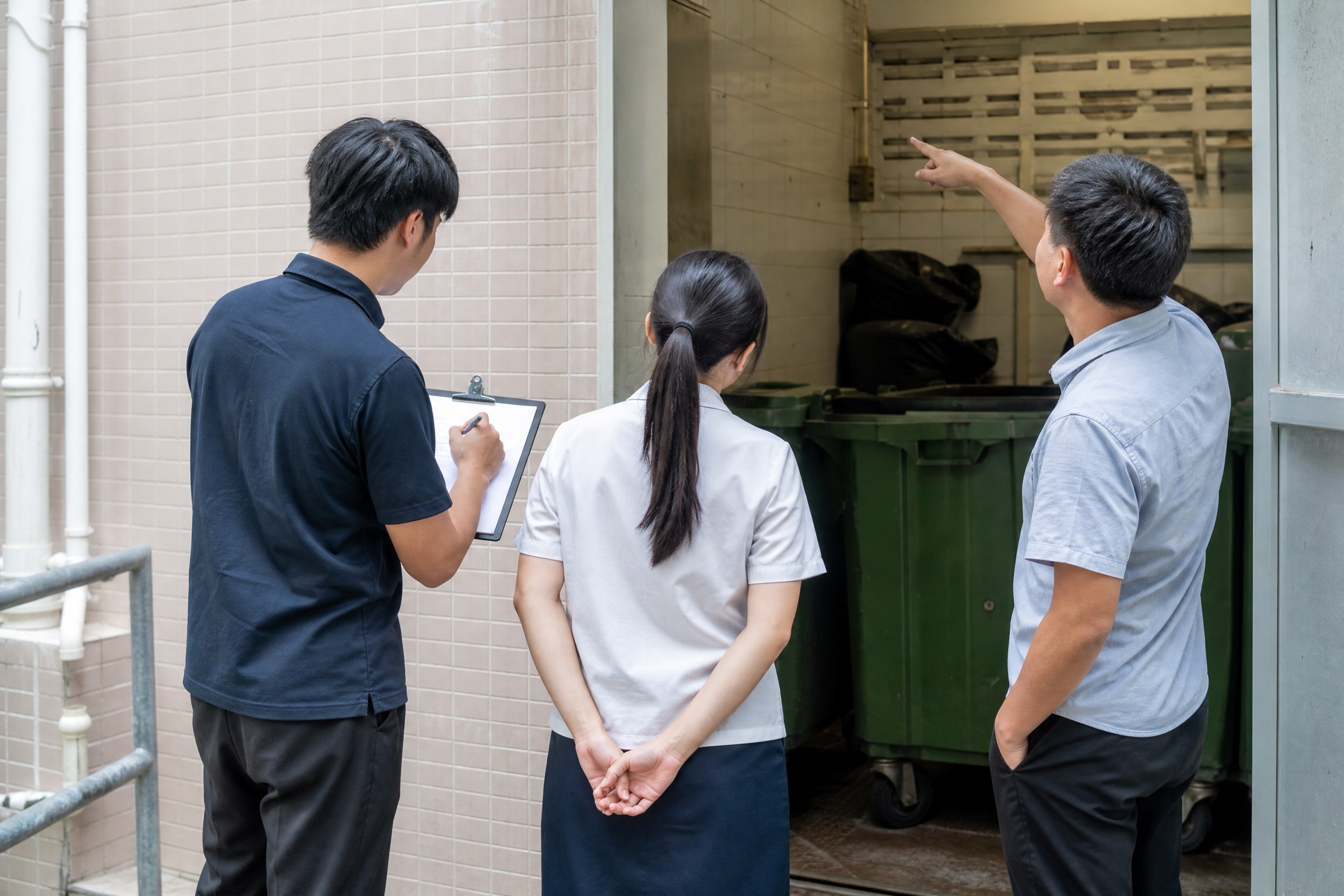 香港學校垃圾房滅蟲：服務參考四：跟進資料服務參考情境