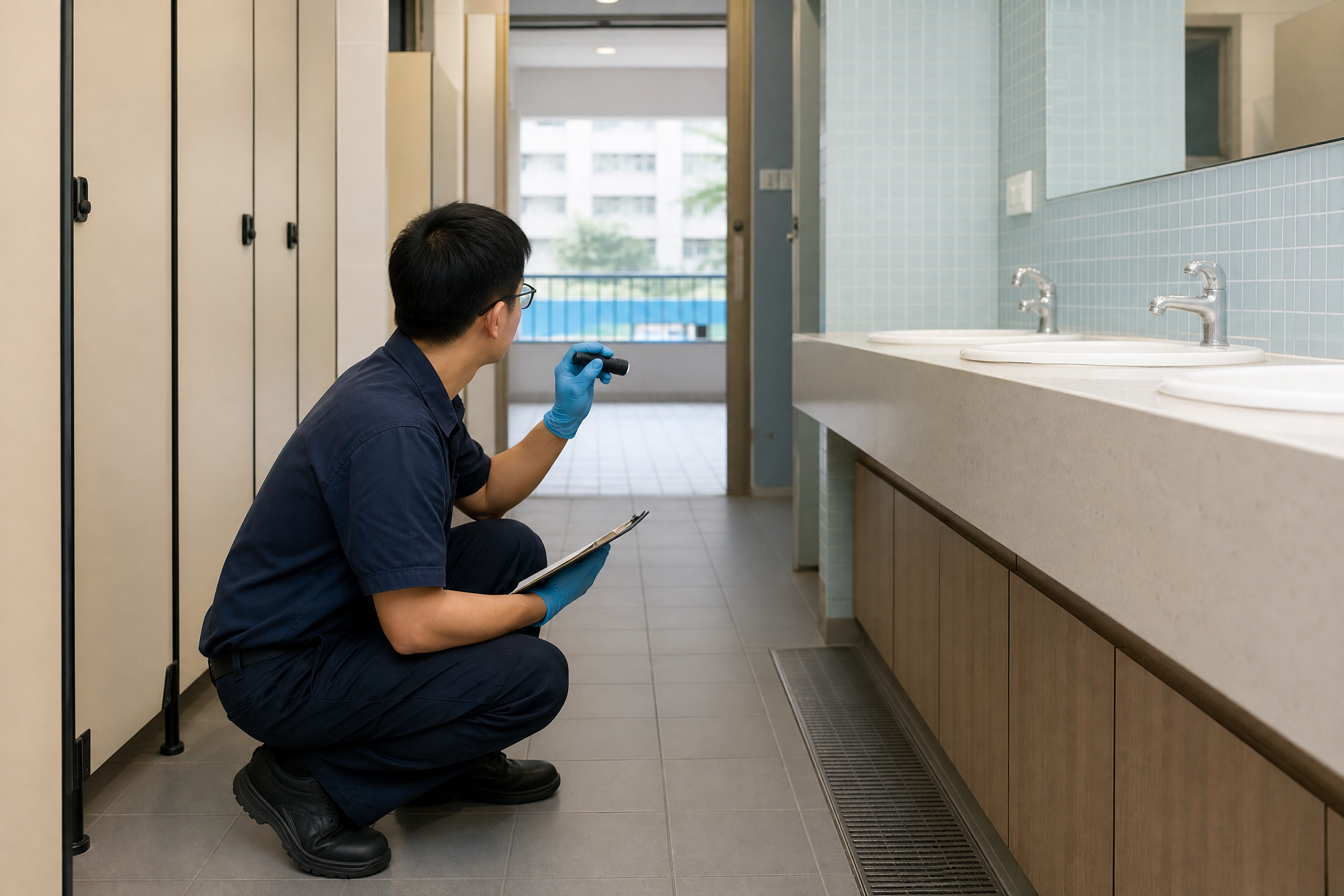 香港學校滅蟲報價：服務參考二：現場檢查服務參考情境