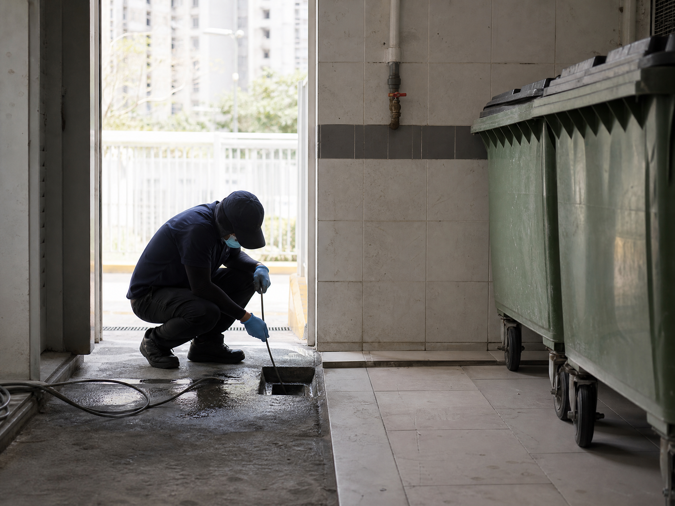 香港渠口飛蟲處理：服務處理流程的現場情境