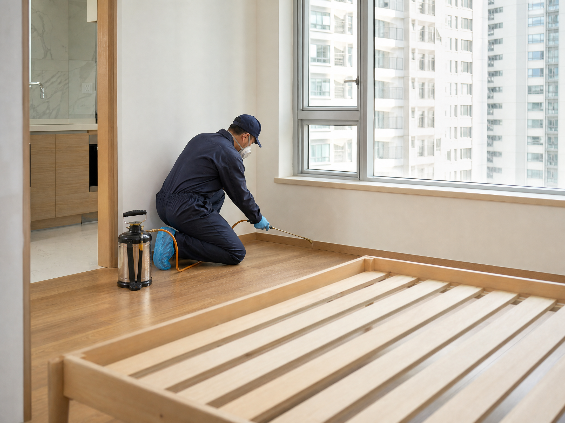 香港搬屋季滅蟲：服務處理流程的現場情境