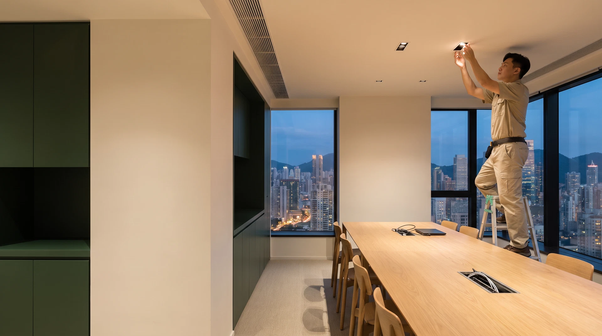 Interior partition walls in Hong Kong | Hong Kong home and commercial repair service scene